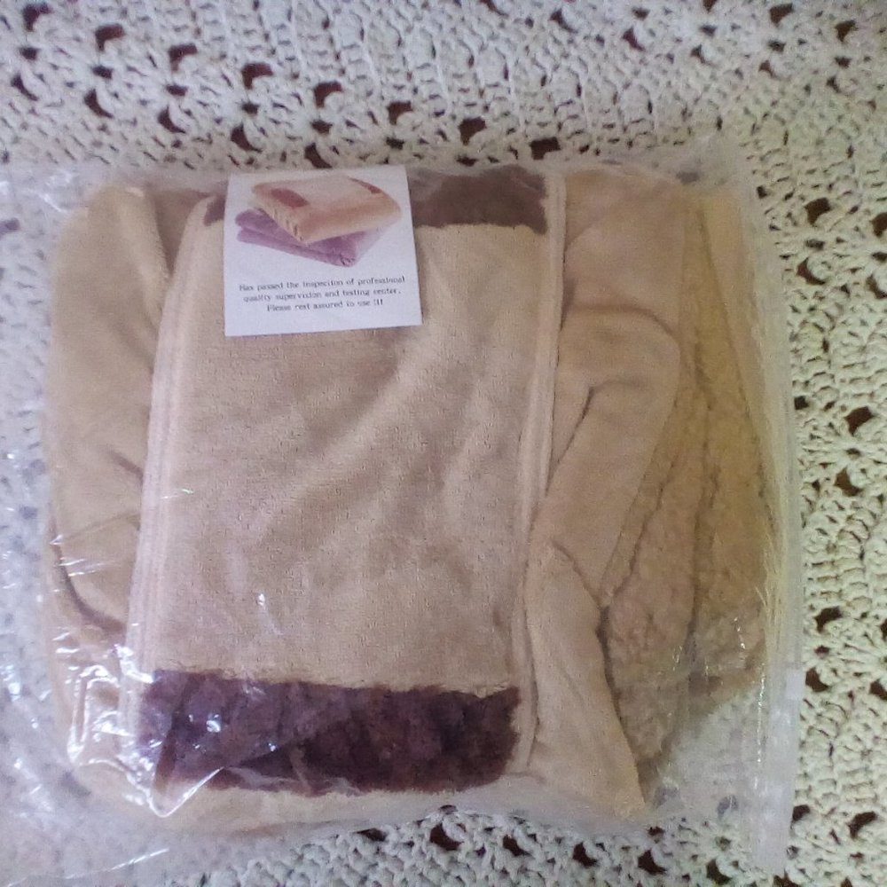 Cashmere Blend USB Heating Soft Plush Electric Blanket USB Heating - Picture 7 of 8